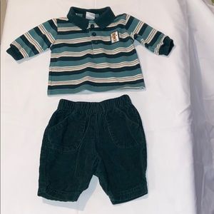 Little Wonders Boy’s 2 Piece Set 18mos Like New